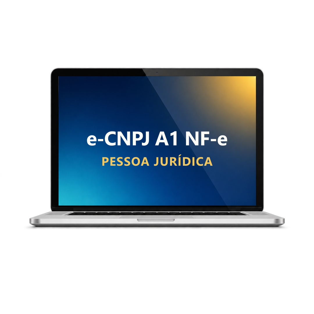 Certificado Digital e-CNPJ A1 NF-e