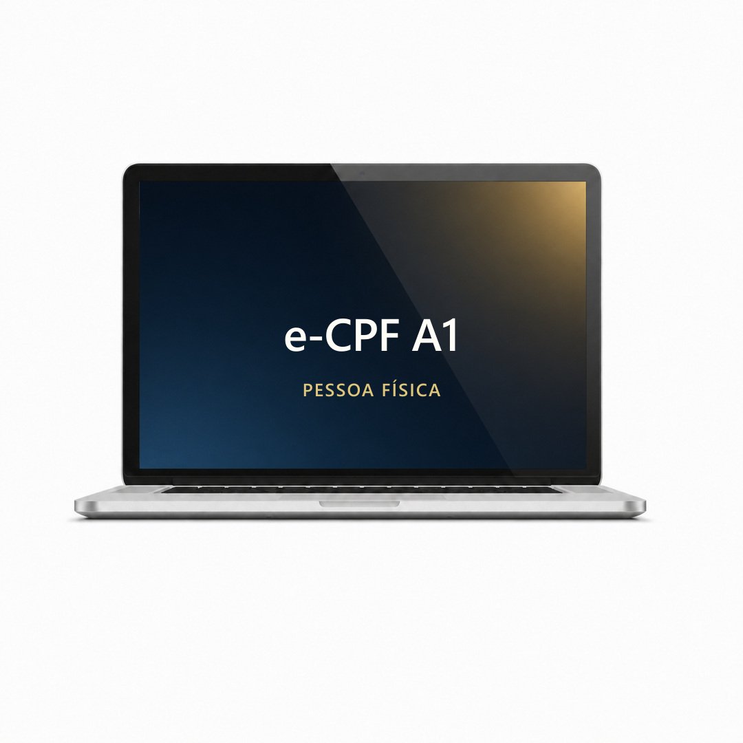 Certificado Digital e-CPF A1