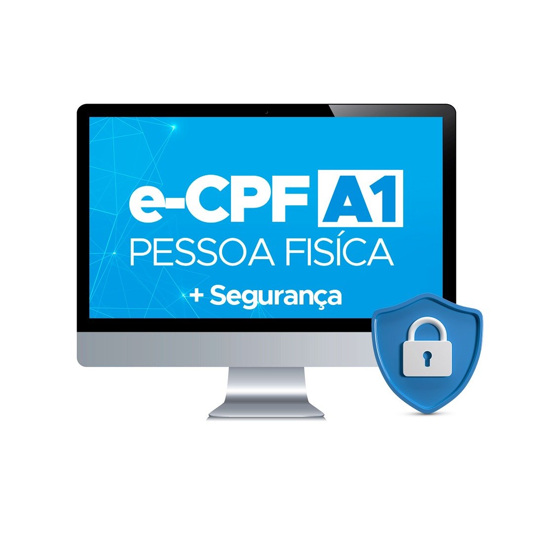Certificado Digital e-CPF A1
